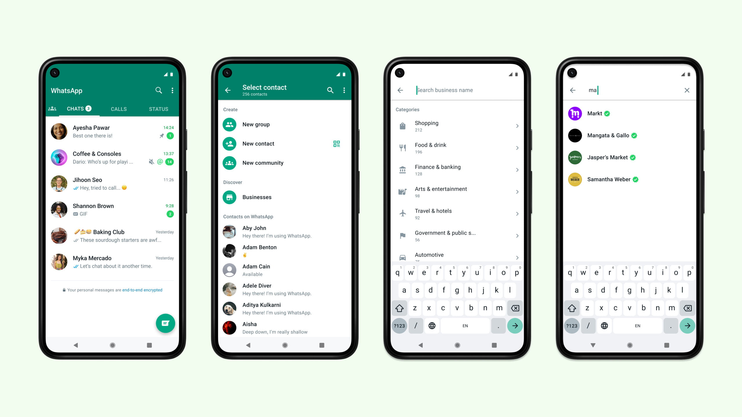 Whatsapp Business for restaurants
